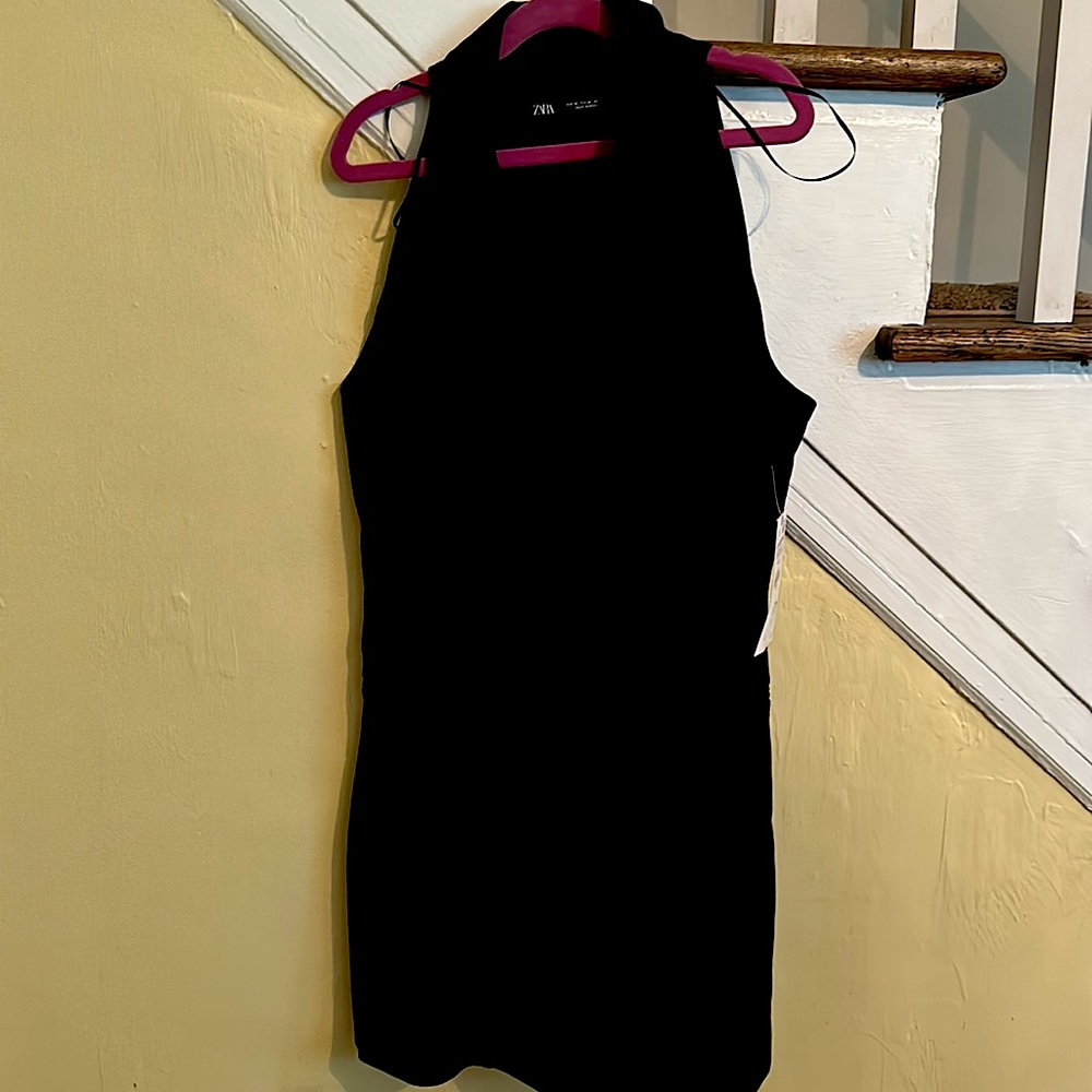 NWT Zara tuxedo dress size M